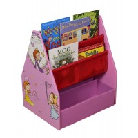 Biblioteca si Tabla de scris Organizator- Princess Set 2 in 1 cu rafturi din panza si MDF Liberty House Toys Biblioteca si Tabla de scris Organizator- Princess Set 2 in 1 cu rafturi din panza si MDF Liberty House Toys